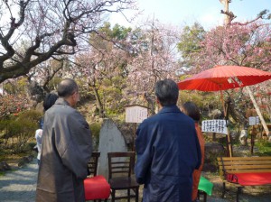 男性の和服姿　お似合いですね。