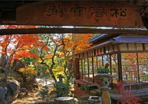 .秋色の庭園